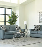 Signature Design by Ashley Gleston Gray Sofa and Loveseat- Room View