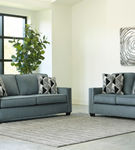 Signature Design by Ashley Gleston Gray Sofa and Loveseat- Alternate View