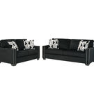 Signature Design by Ashley Gleston Onyx Sofa and Loveseat