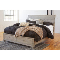 Benchcraft Naydell Queen Storage Bed- Room View