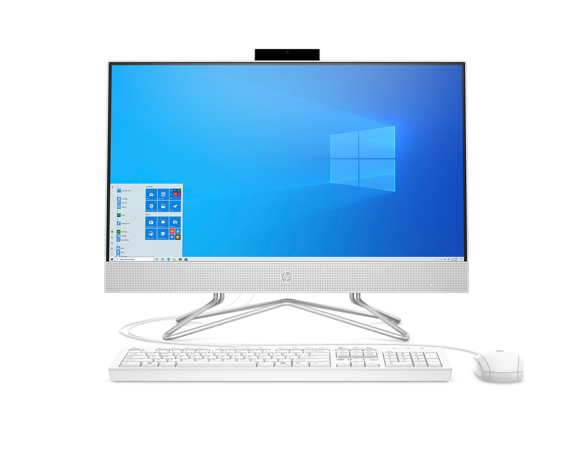 HP 23.8 inch All-In-One AMD Athlon 3050U Desktop Computer