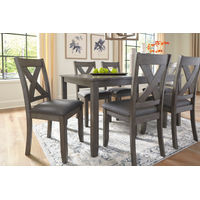 Signature Design by Ashley Caitbrook 6-Piece Dining Set- Room View