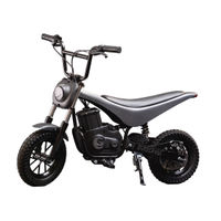 Burromax TT350 Lithium Ion Matte Black Electric Mini Bike