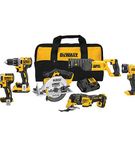 DeWalt 6-Tool Combo Kit with Case