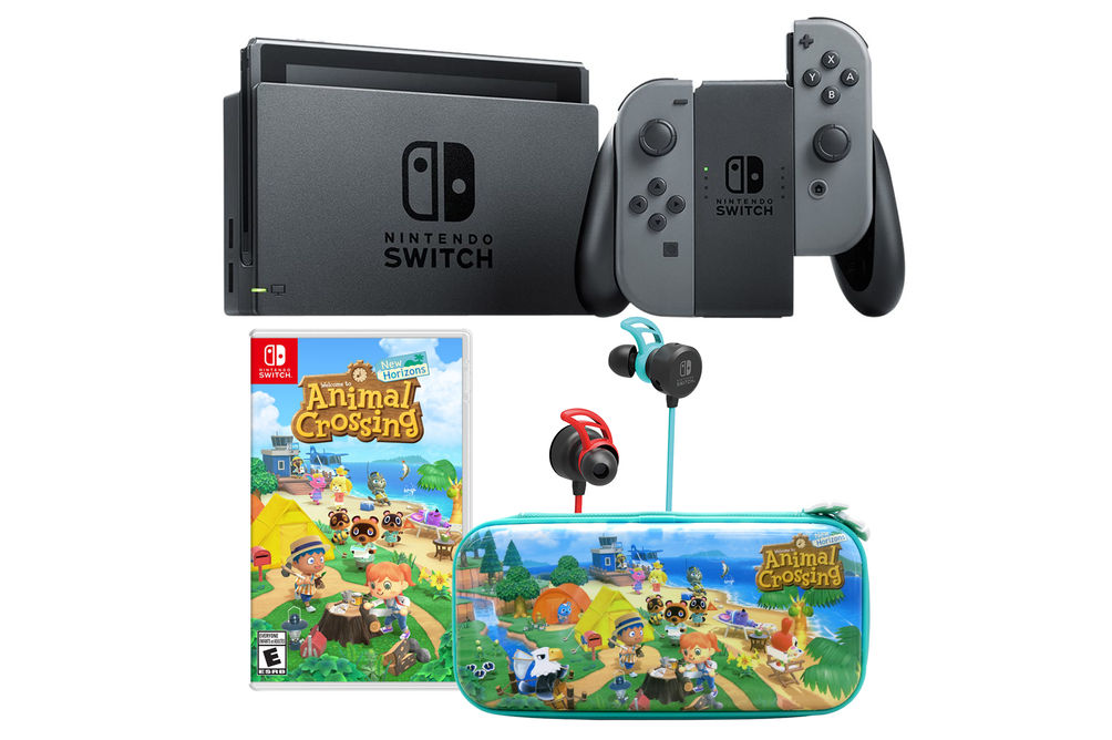 Nintendo Switch Animal Crossing: New Horizons Console Bundle + Game