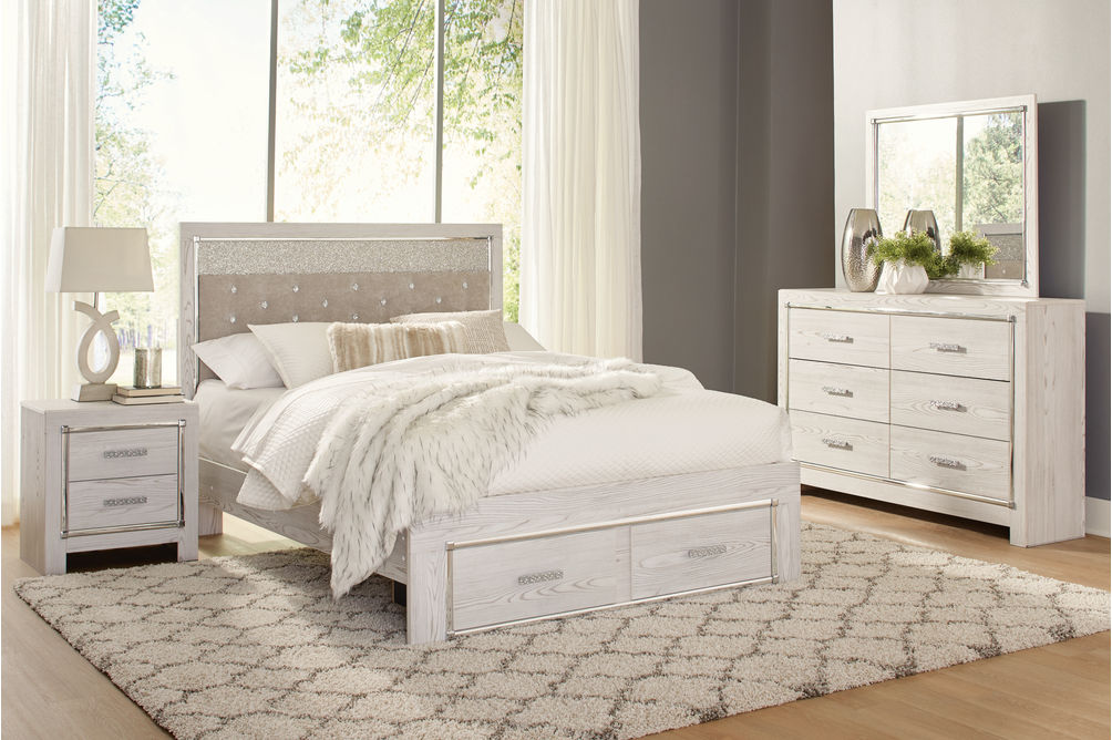 Signature Design by Ashley Altyra 6-Piece Queen Bedroom Set- Room View