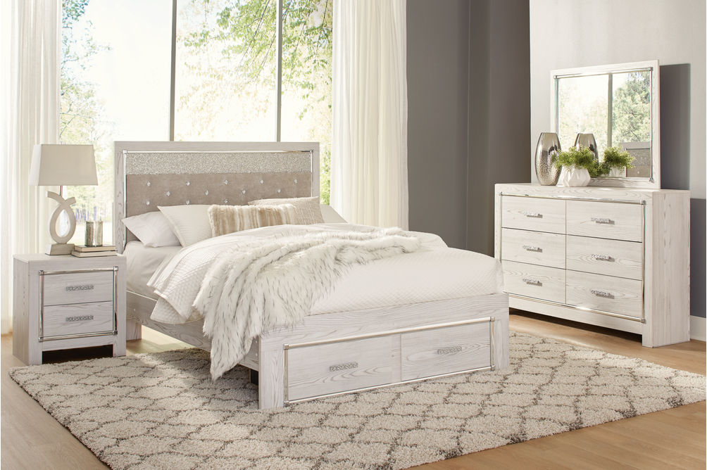 Signature Design by Ashley Altyra 6-Piece King Bedroom Set- Room View