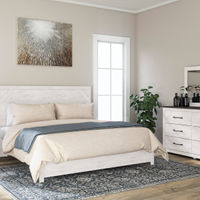 Signature Design by Ashley Gerridan 6-Piece King Bedroom Set - Room View