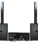 Edison Professional Bluetooth Karaoke Party Sound System - Back View