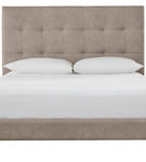 Signature Design by Ashley Adelloni Queen Tufted Upholstered Bed - Light Brown