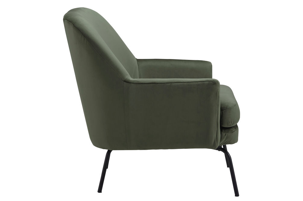 Signature Design by Ashley Dericka- Moss Accent Chair - Side View