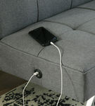 Signature Design by Ashley Santini-Gray Flip Flop Sofa Bed - USB Port