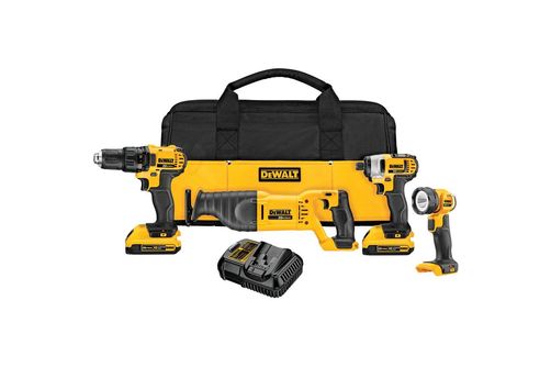 DEWALT 20V Max Cordless 4-Piece Combo Kit