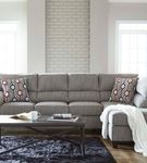 Lane Furniture Dante-Concrete 2-Piece Sectional Chaise - Sample Room View