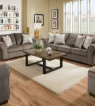 Lane Furniture Harlow- Ash Sofa and Loveseat- Sample Room View