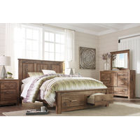 Signature Design by Ashley Blaneville 7-Piece Queen Bedroom Set - Room View