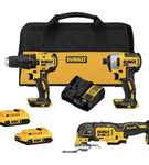 DEWALT 20V Max Brushless Cordless 3-Tool Combo Kit