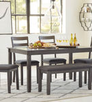 Signature Design by Ashley Bridson 6-Piece Dining Set - Room View