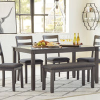 Signature Design by Ashley Bridson 6-Piece Dining Set - Room View