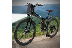Ancheer 26 inch Wheel Folding Electric Mountain Bike - Alternate Image