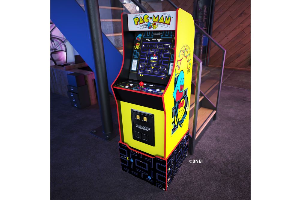 Arcade1Up Bandai Pac-Man Legacy Edition Arcade Game with Riser - Alternate View