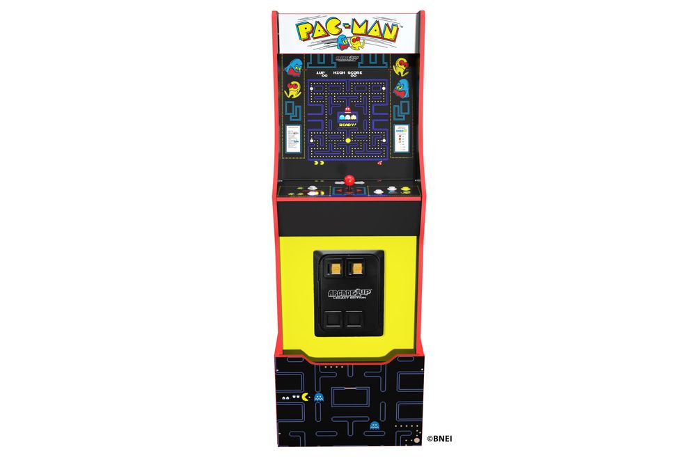 Arcade1Up Bandai Pac-Man Legacy Edition Arcade Game - Front View