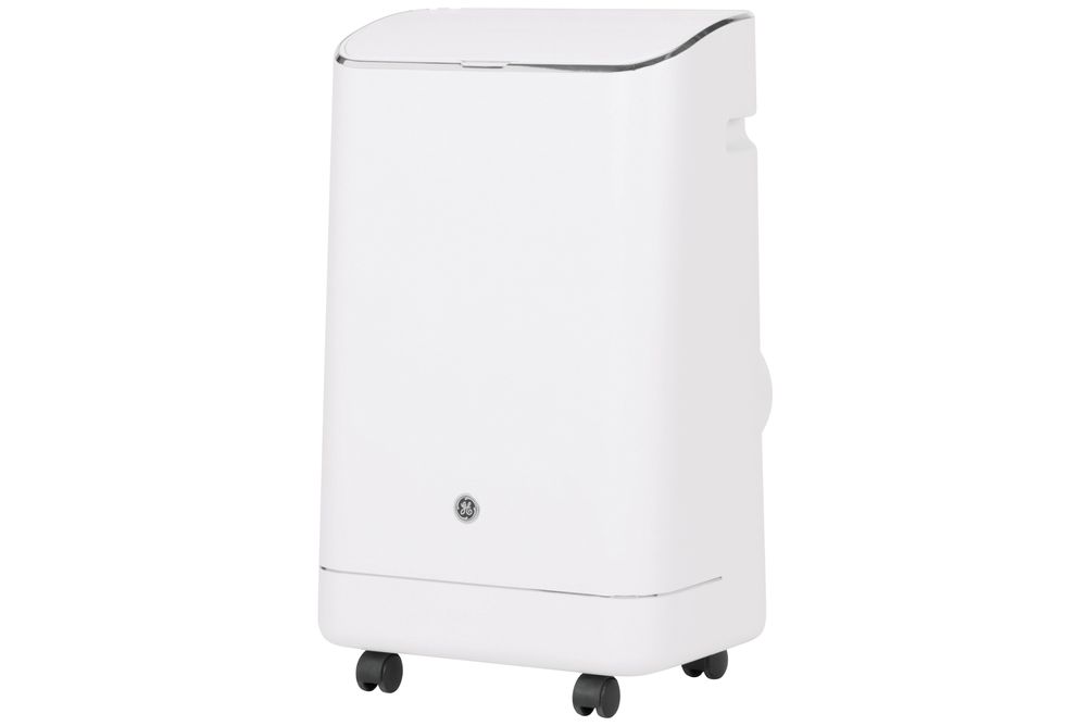 GE 12,000 BTU Portable Air Conditioner - Side Angle View