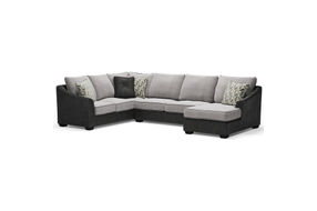 Signature Design by Ashley Bilgray-Pewter 3-Piece Sectional