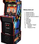 Arcade1Up Midway Legacy Mortal Kombat Arcade Game with 12 Games - Game List