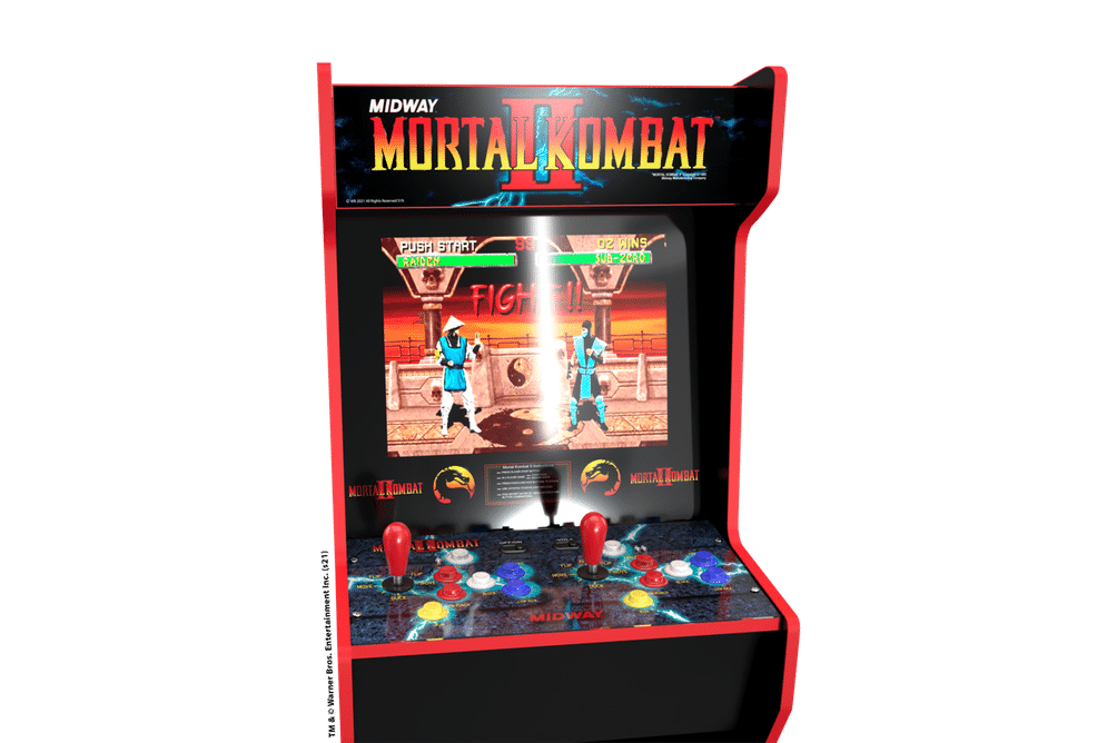 Arcade1Up Midway Legacy Mortal Kombat Arcade Game - Control Panel