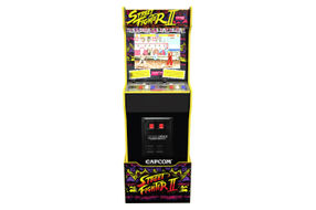 Arcade1Up Capcom Legacy Street Fighter II Arcade Game with 12 Games