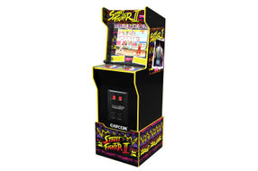 Arcade1Up Capcom Legacy Street Fighter II Arcade Game - Angle View