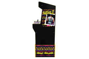 Arcade1Up Capcom Legacy Street Fighter II Arcade Game - Side View