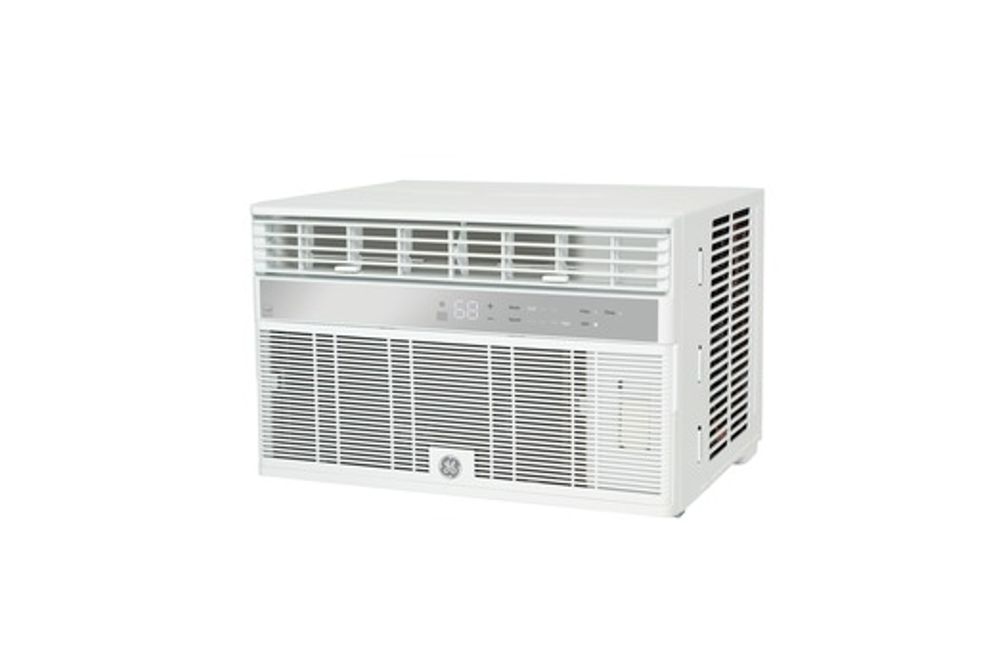 GE 14,000 BTU Smart Window Air Conditioner - Side Angle View