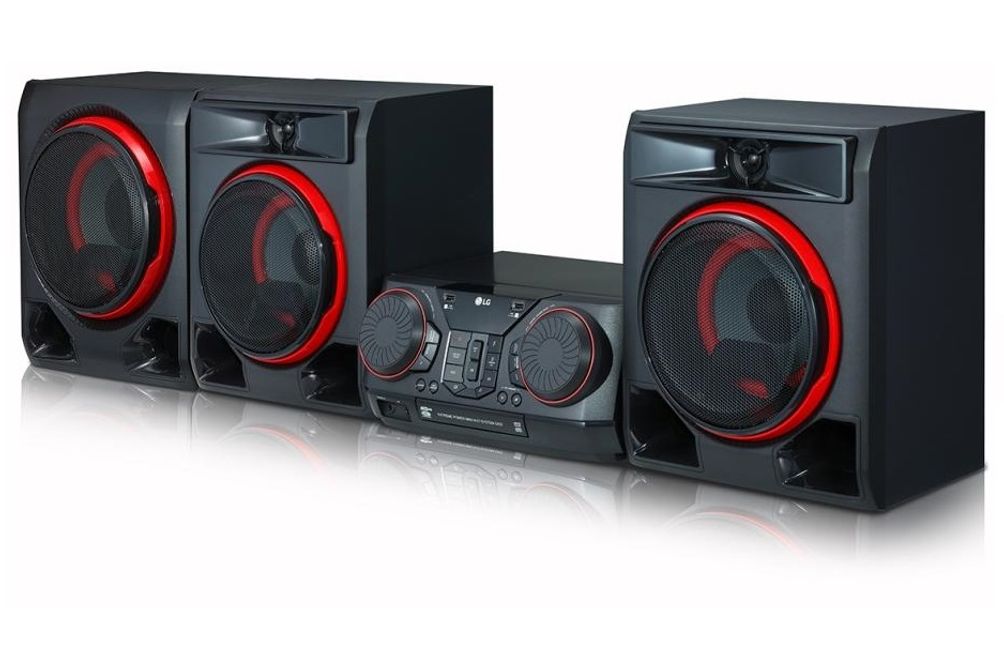 LG 1100W Hi-Fi Shelf Speaker System - Alternate Angle View