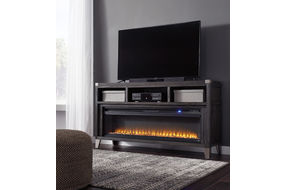 Signature Design by Ashley Todoe 65 Inch Electric Fireplace TV Stand