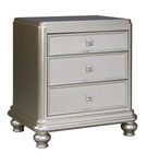 Signature Design by Ashley Coralayne Blue 5-Piece Queen Bedroom Set - Nightstand