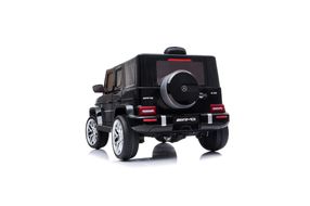 Kool Karz KKMB-022BK 12V Black Mercedes Benz G63 AMG Ride On Toy Car - Back View