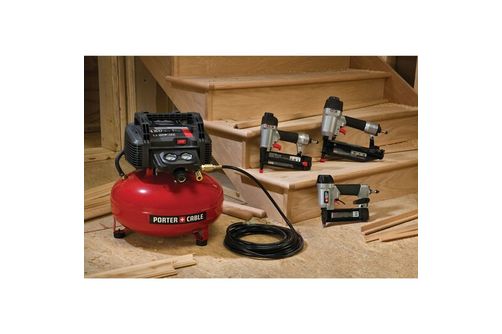 Portal Cable 3-Nailer and Compressor Combo Kit