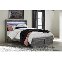 Signature Design by Ashley Baystorm Queen Panel Bed with Storage - Sample Room View