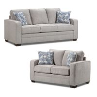 Lane Furniture Copeland Putty Sofa and Loveseat