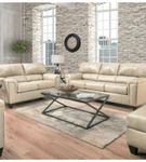 United Furniture Industries- Cream Sofa and Loveseat- Sample Room View