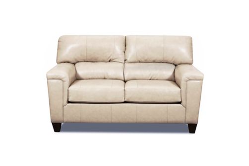 United Furniture Industries- Cream Sofa and Loveseat- Loveseat