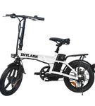 NAKTO 16 Inch Skylark White Folding Electric Bicycle