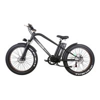 NAKTO 26 inch Super Cruiser Fat-Tire 500W Electric Bike