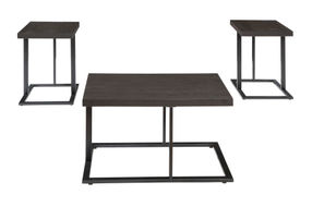 Signature Design by Ashley Venaldi 6-Piece Living Room Bundle - Airdon Coffee and End Tables