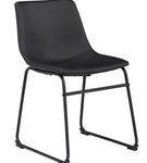 Signature Design by Ashley Centiar Black Dining Chair