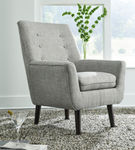 Signature Design by Ashley Zossen- Gray Accent Chair - Sample Room View