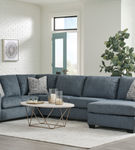 Signature Design by Ashley Ballinasloe-Lake 3-Piece Sectional - Sample Room View