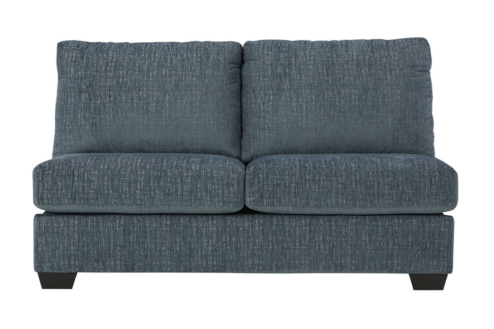 Signature Design by Ashley Ballinasloe-Lake 3-Piece Sectional - Armless Loveseat